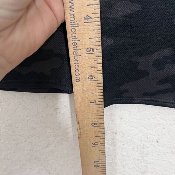 NWT SPANX Look At Me Now Bike  Shorts Camo Size M Gray High Waist Tummy Control - Picture 4 of 6